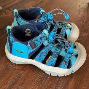 Keen Toddler Blue Sandals 10T